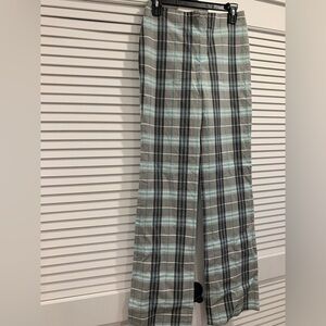 Vintage Burberry Nova Check straight leg pants size US 4 preppy British classy